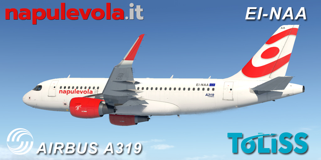 Airbus A319-200 EI-NAA Napulevola 2020